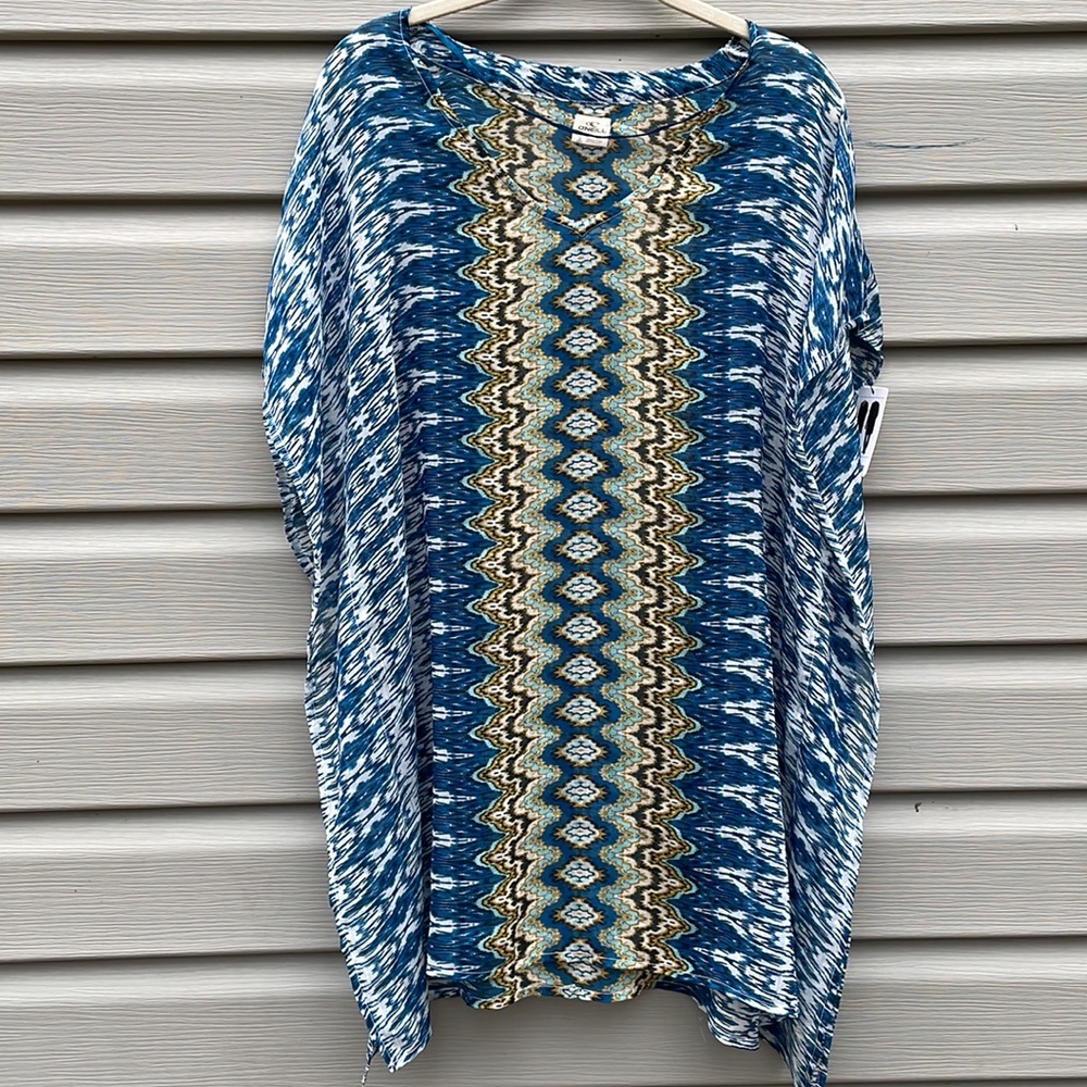 O'Neill Bali Printed Sheer Swim Coverup